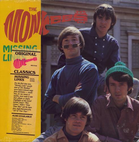 The Monkees Missing Links - Shrink vinyl LP album (LP record) US MKELPMI806582
