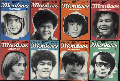 The Monkees Monkees Monthly magazine UK MKEMAMO720835