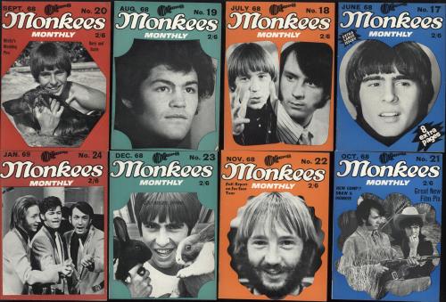 The Monkees Monkees Monthly magazine UK MKEMAMO720835