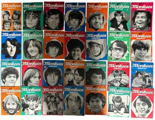 The Monkees Monkees Monthly magazine UK MKEMAMO879835