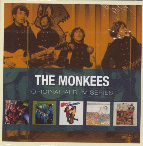 The Monkees Original Album Series - Sealed 5-CD album set UK MKE5COR496987