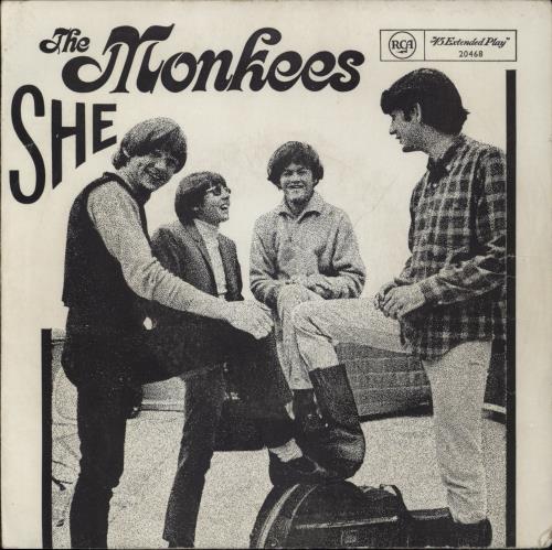 The Monkees She 7" vinyl single (7 inch record / 45) Australian MKE07SH893851