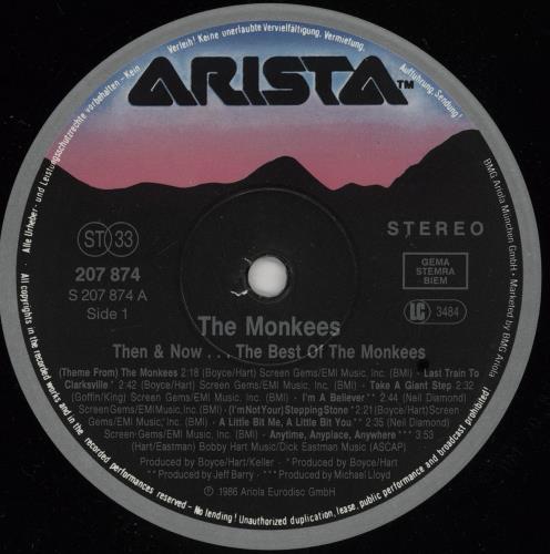 The Monkees The Best Of The Monkees - DMM vinyl LP album (LP record) German MKELPTH757234