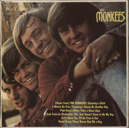 The Monkees The Monkees - 1st - EX vinyl LP album (LP record) UK MKELPTH238387
