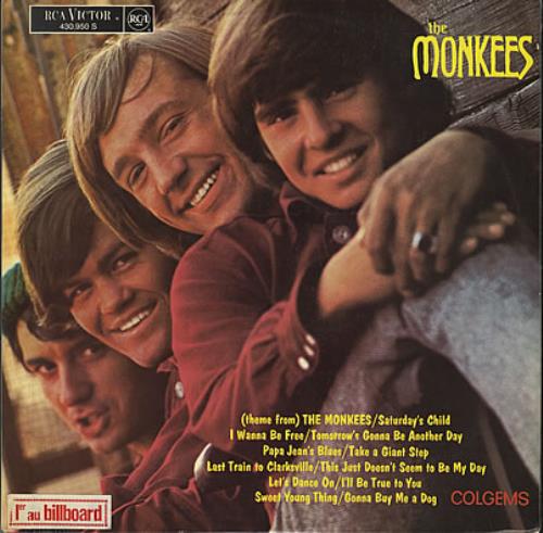 The Monkees The Monkees vinyl LP album (LP record) French MKELPTH373679