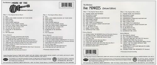 The Monkees The Monkees/More Of The Monkees media press kit US MKEKITH377700