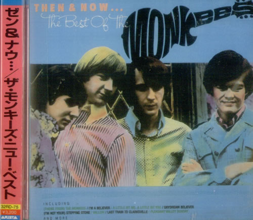 The Monkees Then & Now...The Best Of The Monkees CD album (CDLP) Japanese MKECDTH544106