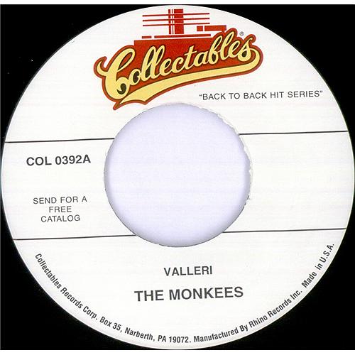 The Monkees Valleri 7" vinyl single (7 inch record / 45) US MKE07VA422211