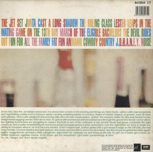 The Monochrome Set Westminster Affair vinyl LP album (LP record) UK MHRLPWE381707