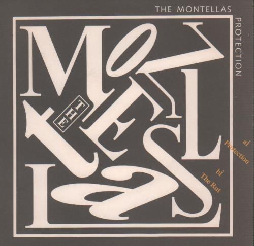 The Montellas Protection 7" vinyl single (7 inch record / 45) UK LL607PR646232