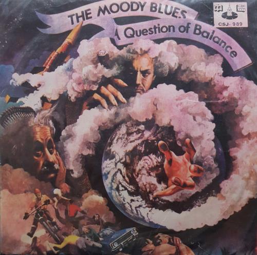 The Moody Blues A Question Of Balance - Autographed vinyl LP album (LP record) Taiwanese MBLLPAQ714381