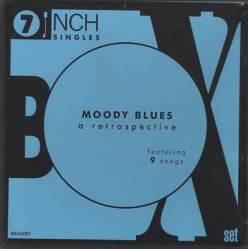 The Moody Blues A Retrospective - Sealed 7" single box set US MBL7XAR403958