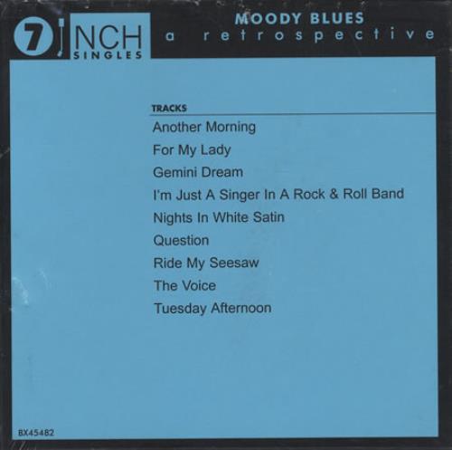 The Moody Blues A Retrospective - Sealed 7" single box set US MBL7XAR403958