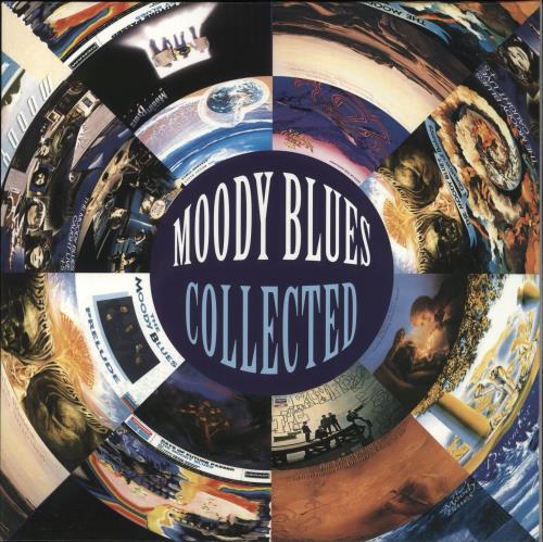 The Moody Blues Collected - 180gm 2-LP vinyl record set (Double LP Album) UK MBL2LCO839868