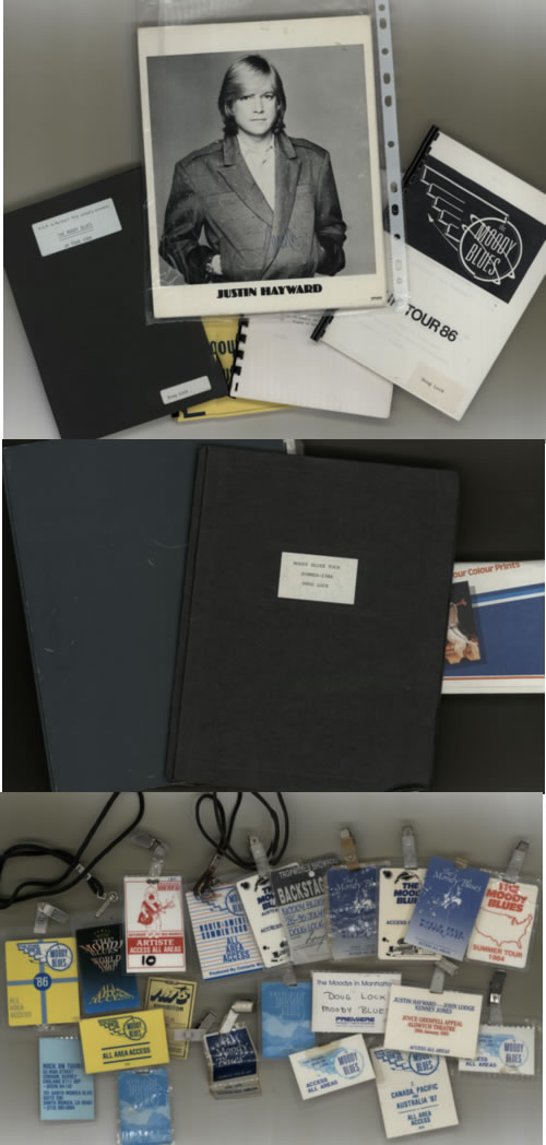 The Moody Blues Crew Tour Pack memorabilia UK MBLMMCR599794