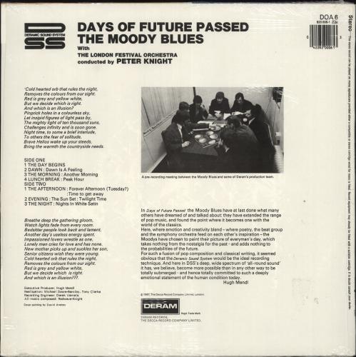 The Moody Blues Days Of Future Passed - Sealed vinyl LP album (LP record) UK MBLLPDA726809