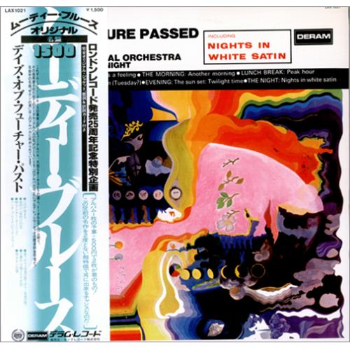 The Moody Blues Days Of Future Passed vinyl LP album (LP record) Japanese MBLLPDA166040