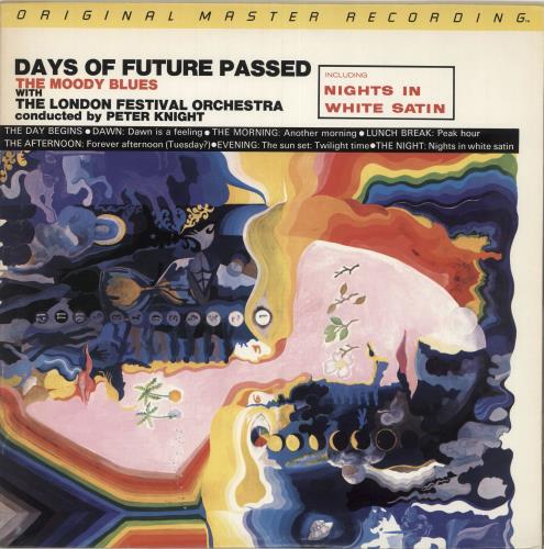 The Moody Blues Days Of Future Passed vinyl LP album (LP record) US MBLLPDA181082