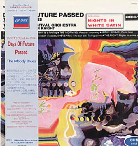The Moody Blues Days Of Future Passed vinyl LP album (LP record) Japanese MBLLPDA241661