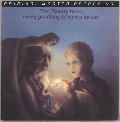 The Moody Blues Every Good Boy Deserves Favour - 200gm vinyl LP album (LP record) US MBLLPEV714750