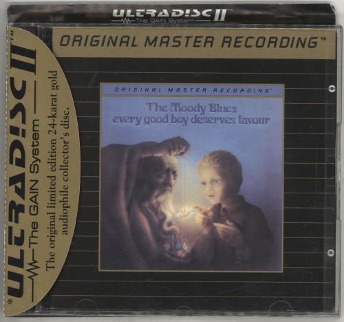 The Moody Blues Every Good Boy Deserves Favour CD album (CDLP) US MBLCDEV705461