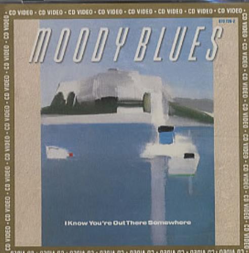 The Moody Blues I Know You're Out There Somewhere CD single (CD5 / 5") US MBLC5IK311601
