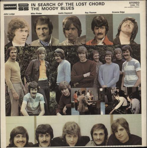 The Moody Blues In Search Of The Lost Chord - 2nd vinyl LP album (LP record) UK MBLLPIN63409