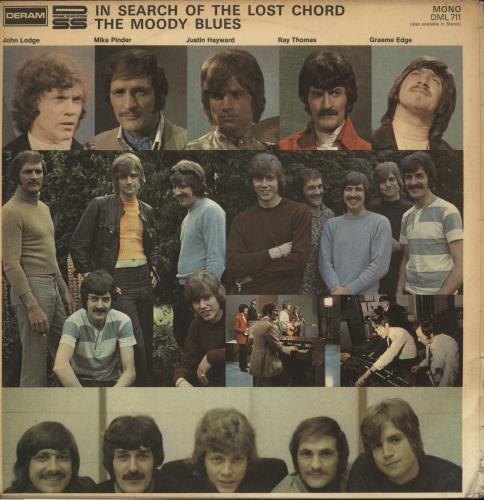 The Moody Blues In Search Of The Lost Chord - VG vinyl LP album (LP record) UK MBLLPIN131300