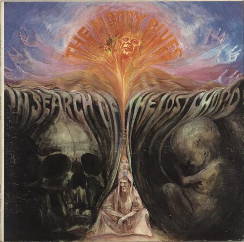 The Moody Blues In Search Of The Lost Chord vinyl LP album (LP record) US MBLLPIN698925