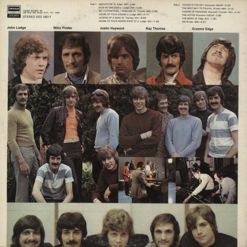 The Moody Blues In Search Of The Lost Chord vinyl LP album (LP record) US MBLLPIN873308