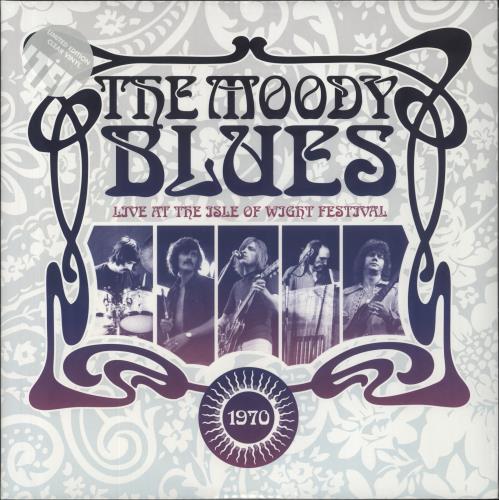 The Moody Blues Live At The Isle Of Wight Festival - Clear Vinyl - Sealed vinyl LP album (LP record) UK MBLLPLI836556