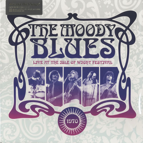 The Moody Blues Live At The Isle Of Wight Festival vinyl LP album (LP record) Dutch MBLLPLI499167