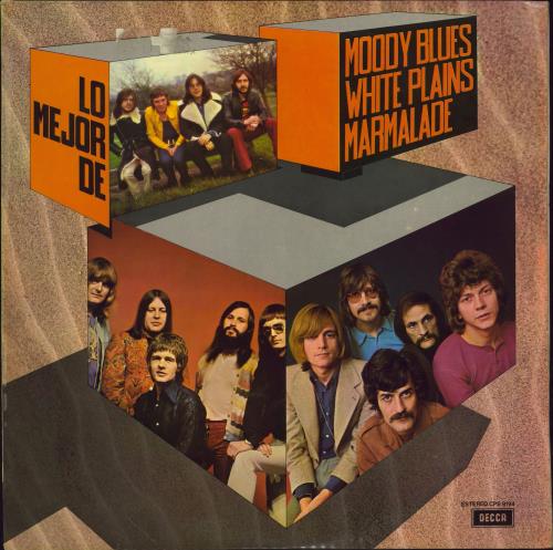 The Moody Blues Lo Mejor de Moody Blues, Marmalade, White Plains vinyl LP album (LP record) Spanish MBLLPLO778886