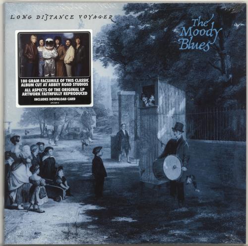 The Moody Blues Long Distance Voyager - 180gram Vinyl + Sealed vinyl LP album (LP record) UK MBLLPLO702470