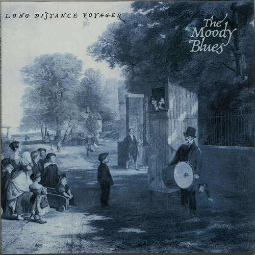 The Moody Blues Long Distance Voyager vinyl LP album (LP record) German MBLLPLO632606