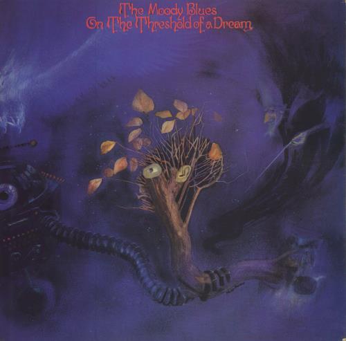 The Moody Blues On The Threshold Of A Dream vinyl LP album (LP record) UK MBLLPON522245