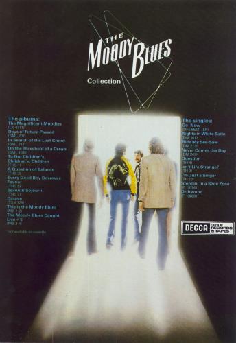 The Moody Blues Out Of This World 1979 + Ticket Stub tour programme UK MBLTROU52096