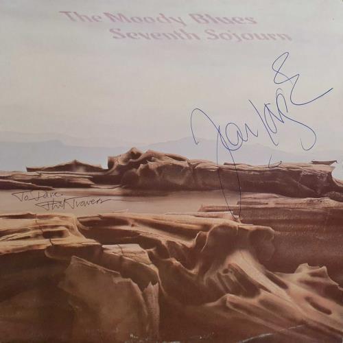 The Moody Blues Seventh Sojourn - Autographed vinyl LP album (LP record) UK MBLLPSE580651