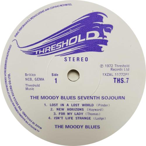 The Moody Blues Seventh Sojourn - Autographed vinyl LP album (LP record) UK MBLLPSE580651