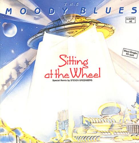 The Moody Blues Sitting At The Wheel 12" vinyl single (12 inch record / Maxi-single) German MBL12SI109683