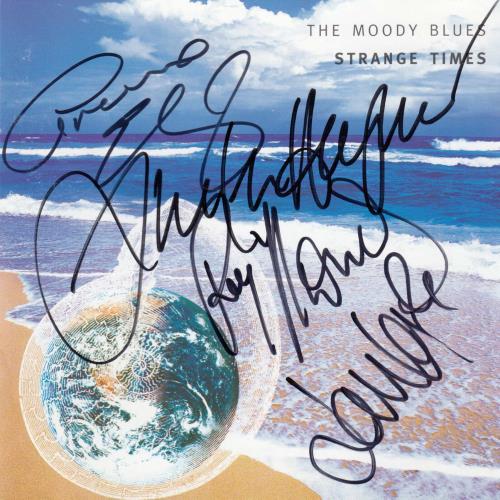 The Moody Blues Strange Times CD album (CDLP) US MBLCDST714218
