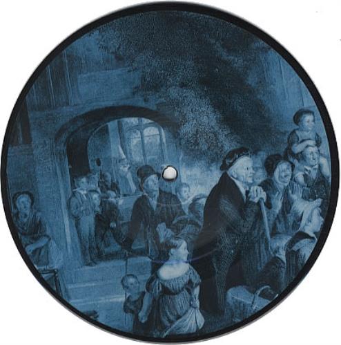 The Moody Blues Talking Out Of Turn 7" vinyl picture disc (7 inch picture disc single) UK MBL7PTA89884