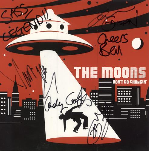 The Moons Don't Go Changing. 7" vinyl single (7 inch record / 45) UK YI-07DO784463