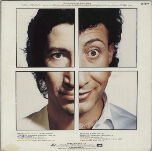 The Motels All Four One vinyl LP album (LP record) Australian OTELPAL420822