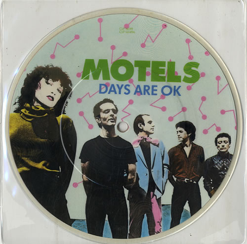 The Motels Days Are OK 7" vinyl picture disc (7 inch picture disc single) UK OTE7PDA125247