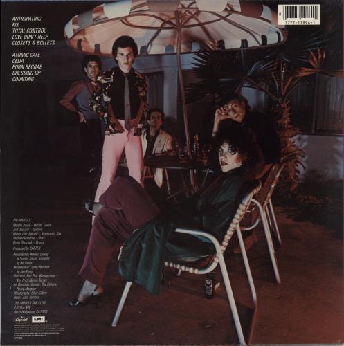 The Motels Motels vinyl LP album (LP record) US OTELPMO245817