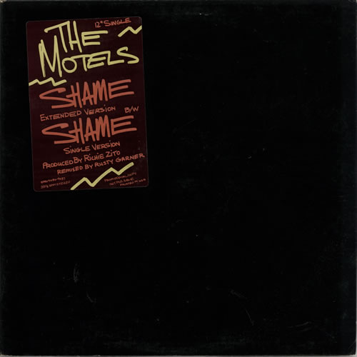 The Motels Shame 12" vinyl single (12 inch record / Maxi-single) US OTE12SH81214