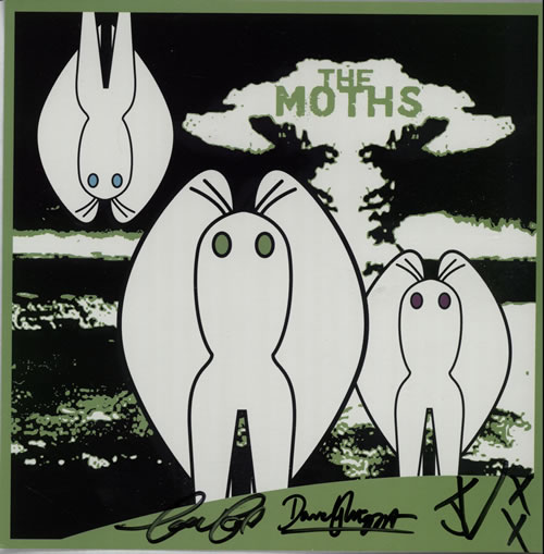 The Moths Games - Autographed 7" vinyl single (7 inch record / 45) UK W9I07GA626419