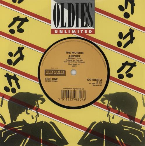 The Motors Airport 7" vinyl single (7 inch record / 45) UK MTR07AI759422