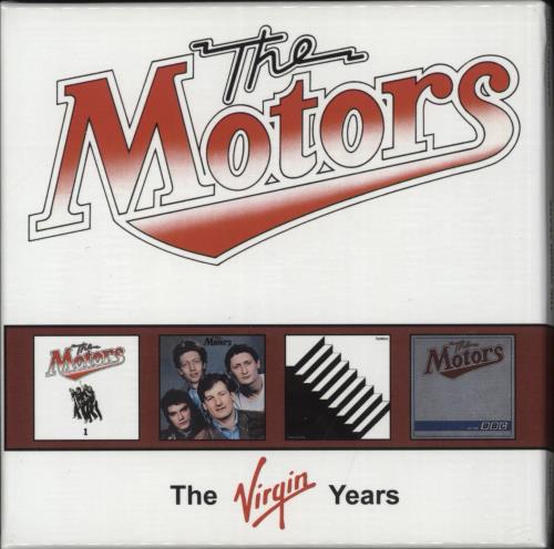 The Motors The Virgin Years CD Album Box Set UK MTRDXTH865910